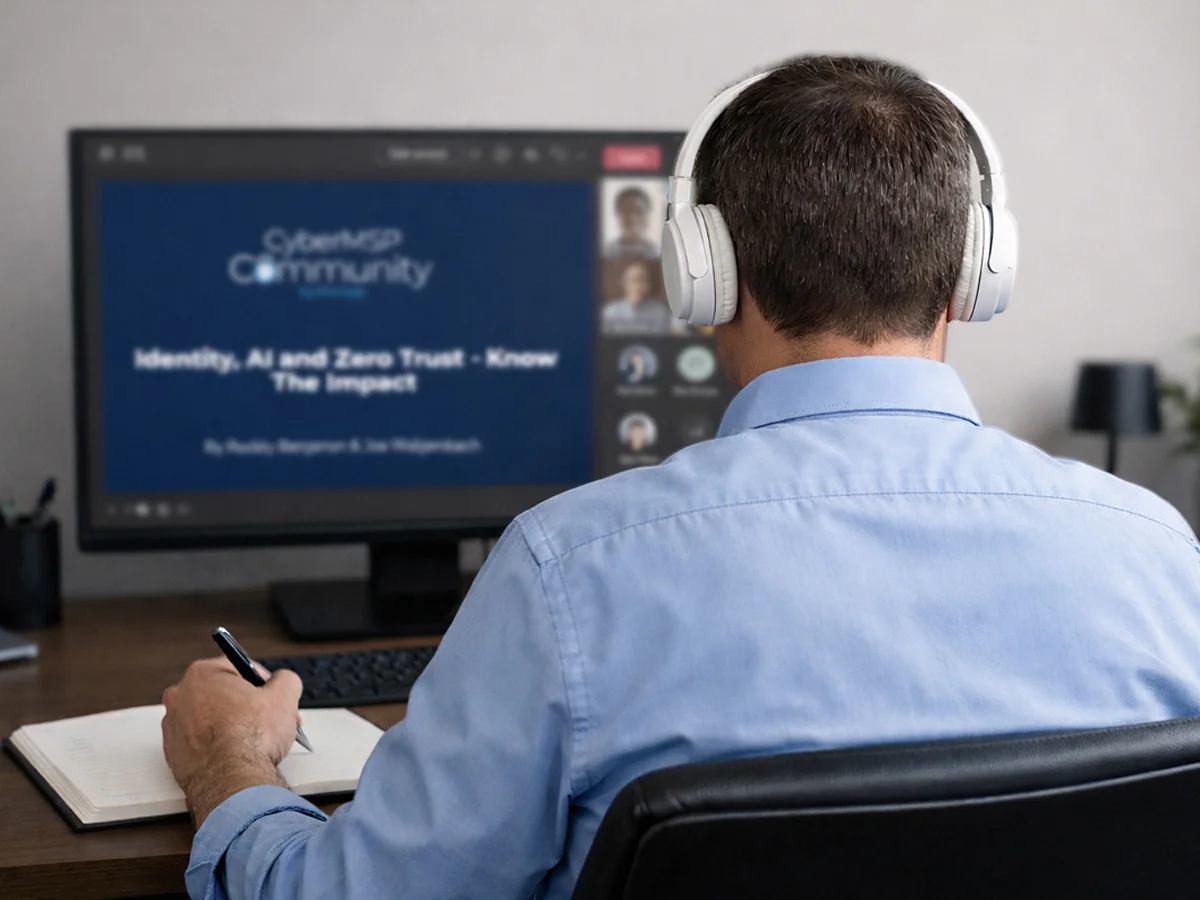 Sherweb's CyberMSP Community security training and knowledge sharing, as taken from Sherweb
