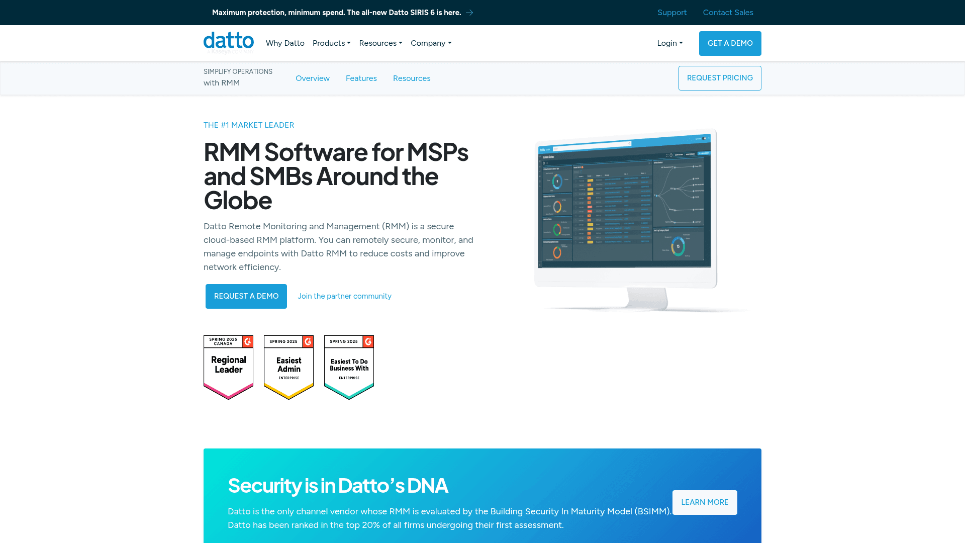 Datto RMM product overview